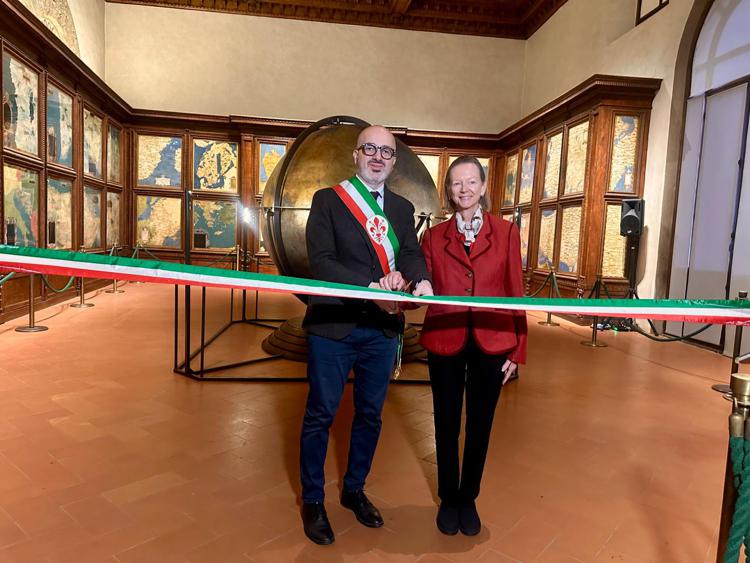 Restaurata la Sala delle Carte Geografiche di Palazzo Vecchio