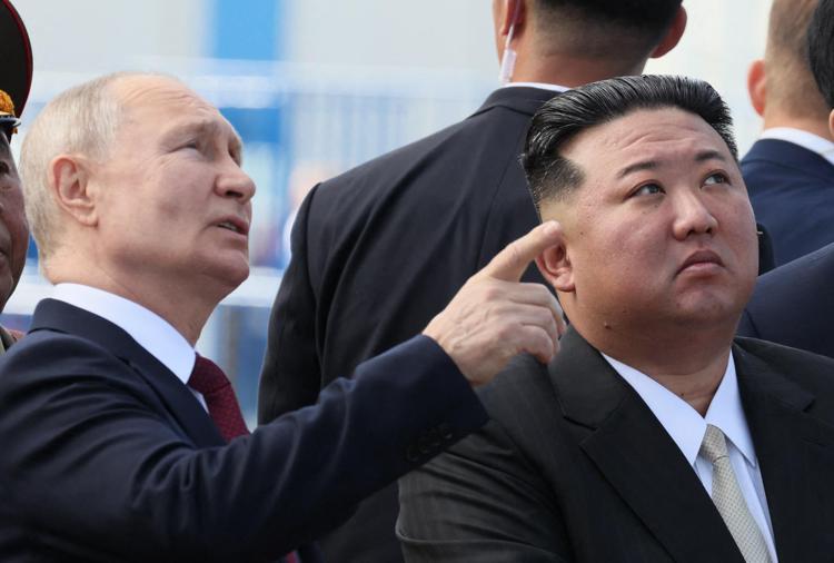 Putin e Kim Jong-un