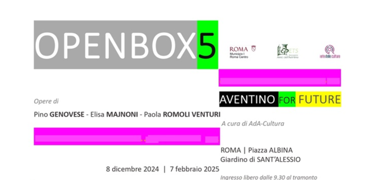 Roma, con 'Aventino for Future' torna Openbox