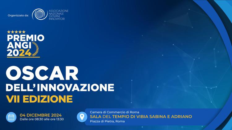 Cerimonia d’onore degli Oscar ANGI 2024, un incontro con il futuro dell'innovazione