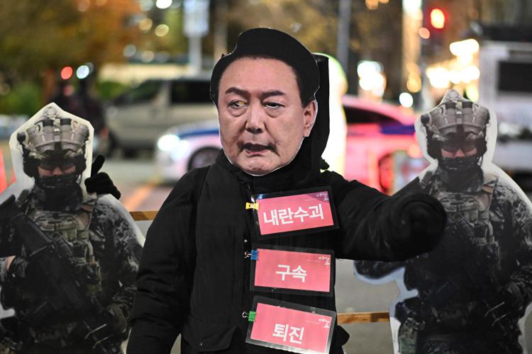 Proteste anti Yoon in Sudcorea - Afp