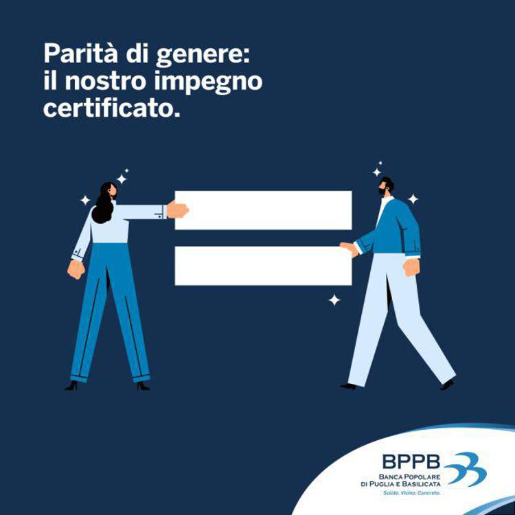 Banca Popolare di Puglia e Basilicata ottiene la certificazione per la parità di genere