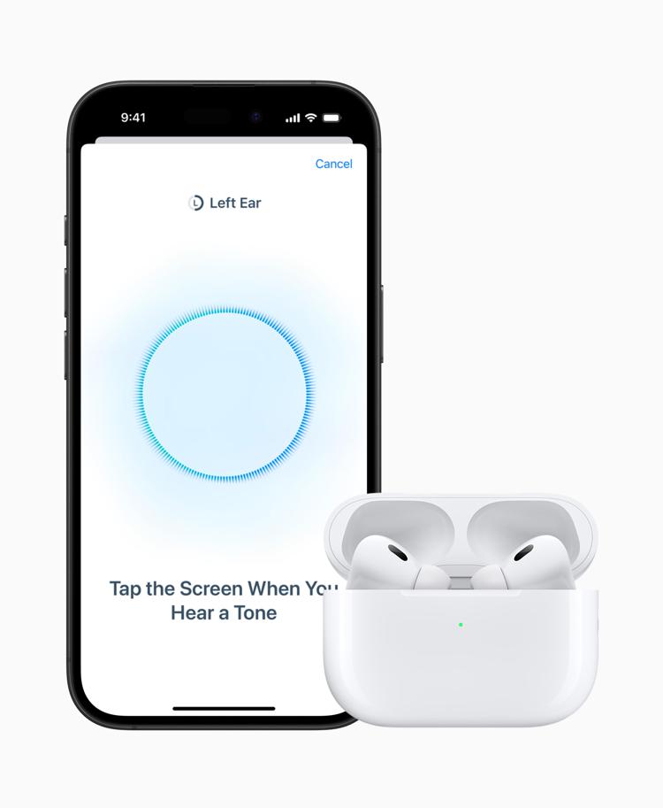 AirPods Pro 2, arriva il test dell'udito con gli auricolari Apple