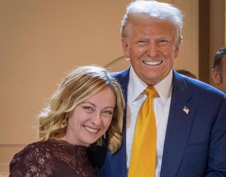 Donald Trump e Giorgia Meloni