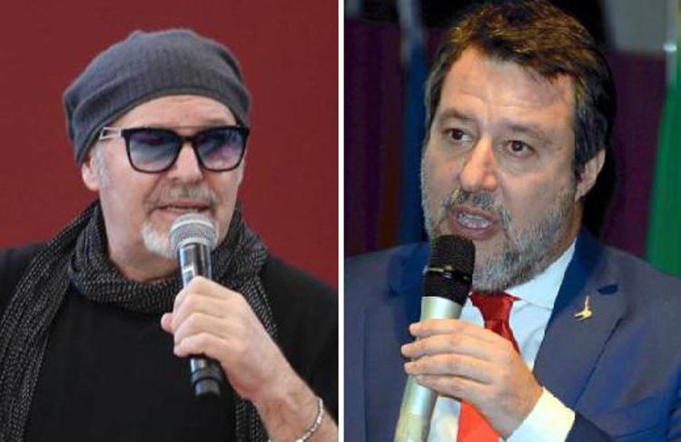 Vasco Rossi e Matteo Salvini