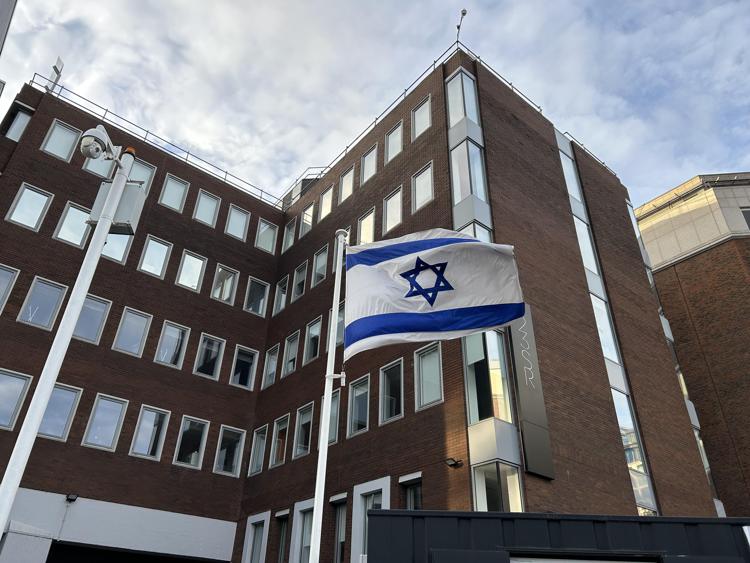 L'ambasciata israeliana a Dublino - (Fotogramma)