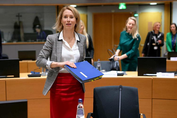 Kaja Kallas, Alto Rappresentante della politica estera dell'Ue - Afp