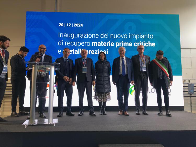 Iren, gruppo inaugura primo impianto europeo per recupero metalli preziosi e materie prime