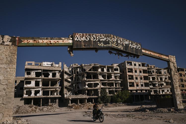 Macerie in Siria - (Afp)