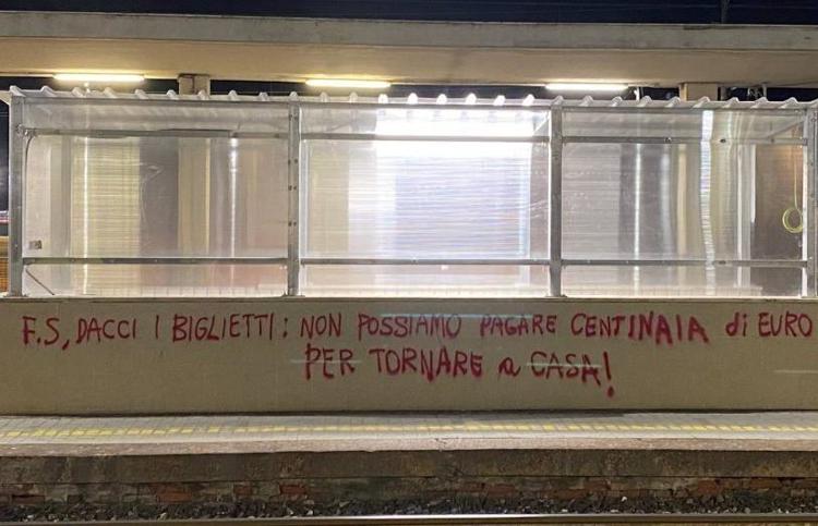 Le scritte a Milano