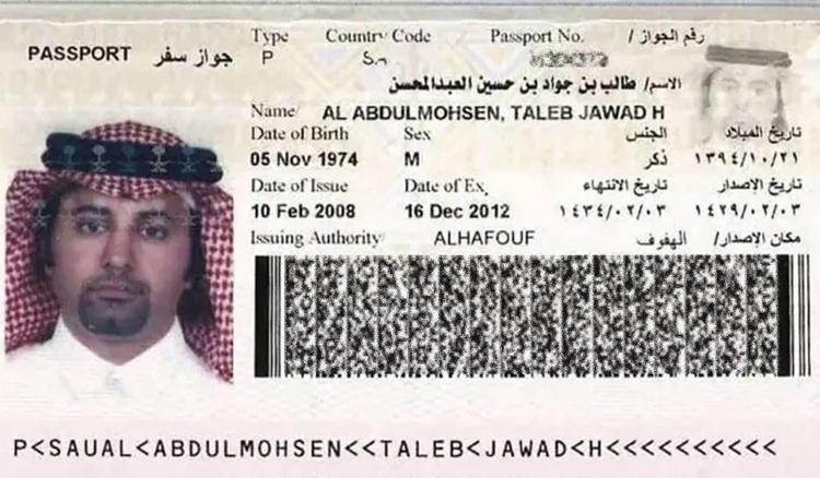 Il passaporto di Taleb al-Abdulmohsen, l'uomo incriminato per l'attentato di Magdeburgo - Fotogramma /Ipa