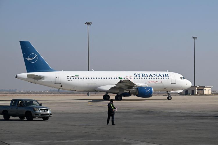 L'aeroporto di Damasco - Afp