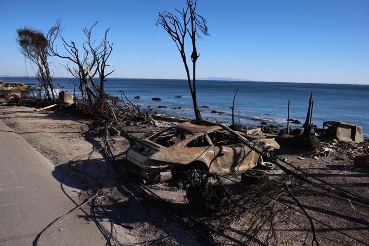 La devastazione degli incendi in California - (Afp)