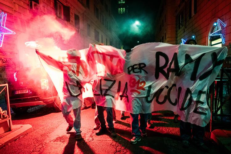 Scontri a Roma al corteo per Ramy - Agenzia Fotogramma / Ipa