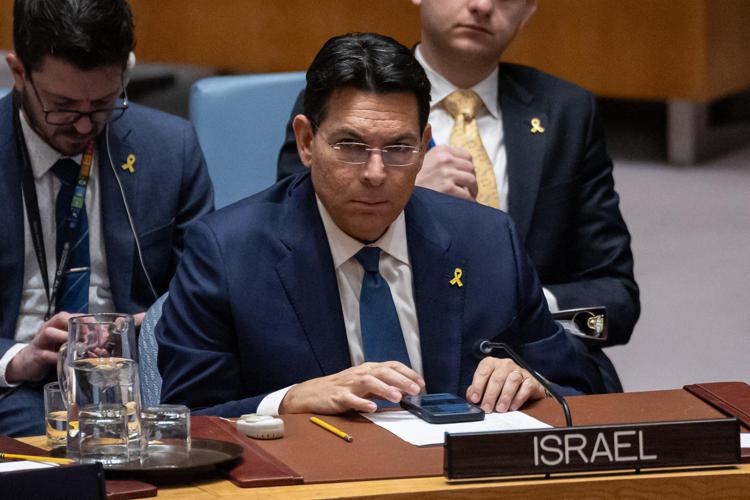 L'ambasciatore israeliano alle Nazioni Unite Danny Danon (Afp)