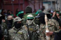Miliziani di Hamas - Afp