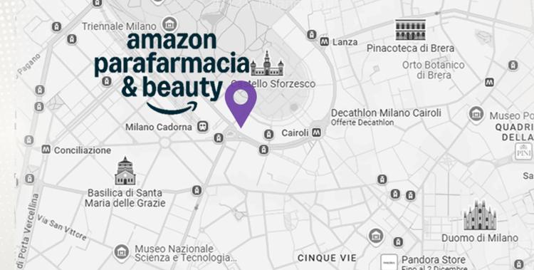 Amazon apre il primo negozio fisico, Parafarmacia & Beauty a Milano