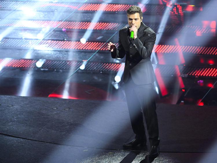 Fedez - Sanremo - Fotogramma/IPA