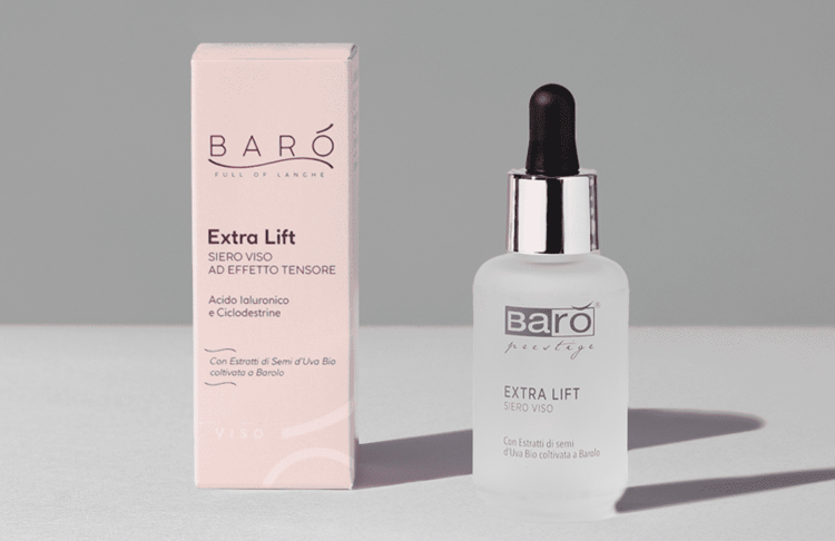 Barò Cosmetics lancia skincare a base di Gra-Phenol, estratto da vinacce uva Barolo