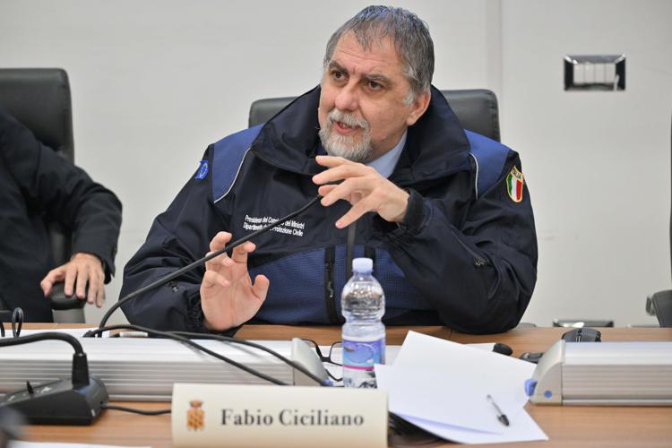 Il capo della Protezione Civile Fabio Ciciliano (Fotogramma/Ipa)