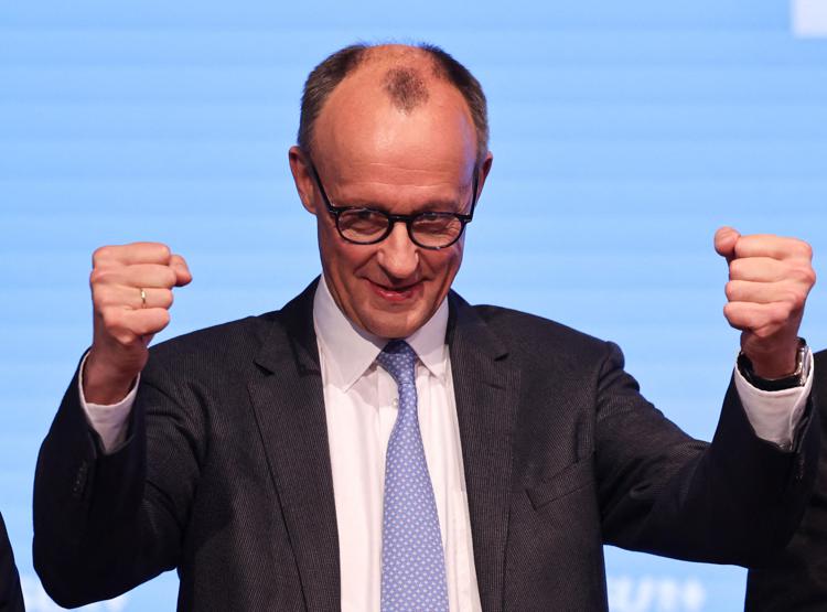 Il leader del Cdu Friedrich Merz, (Afp)