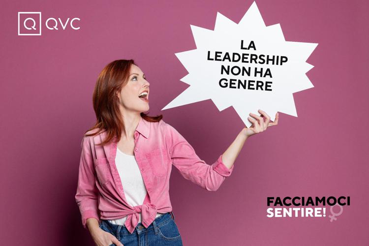 QVC Italia, al via campagna 'Facciamoci sentire' contro le disparità di genere