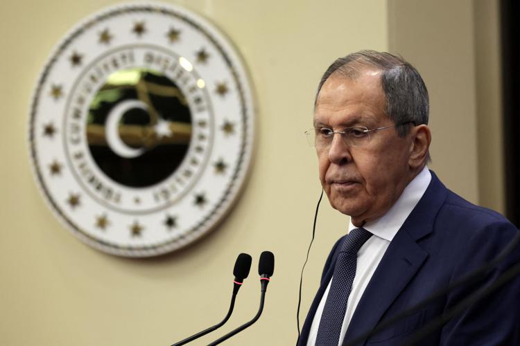 Il ministro degli Esteri russo Sergei Lavrov - (Afp)