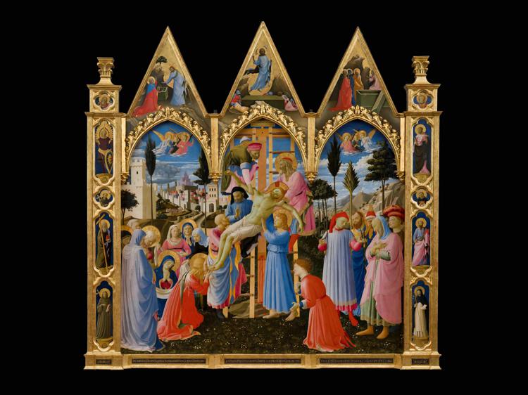 Deposizione del Beato Angelico ritrova i suoi colori brillanti