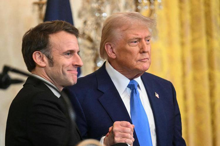 Donald Trump e Emmanuel Macron