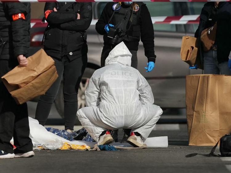 Dugny, polizia sul posto (Afp)