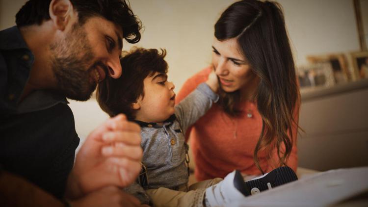 Manuela Mallamaci, il marito e il piccolo Mario - (Foto di Davide Nucera)