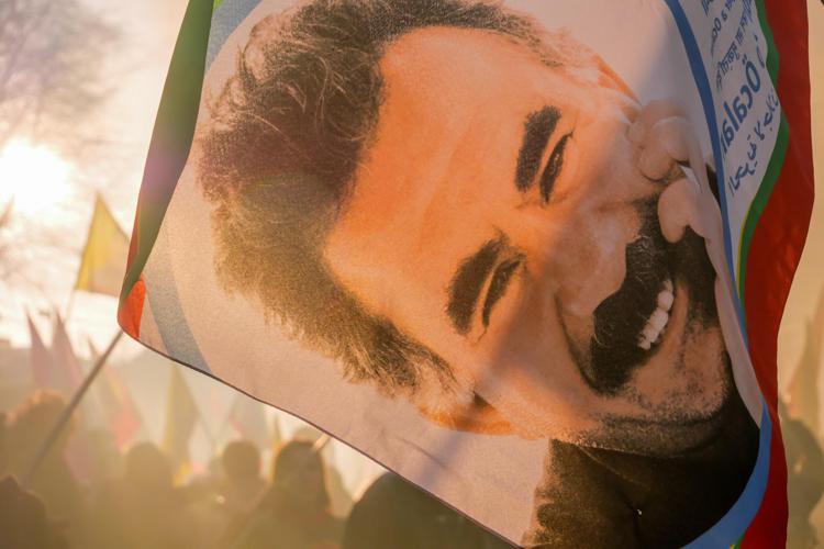 Manifestazione per la liberazione di Ocalan - Fotogramma /Ipa