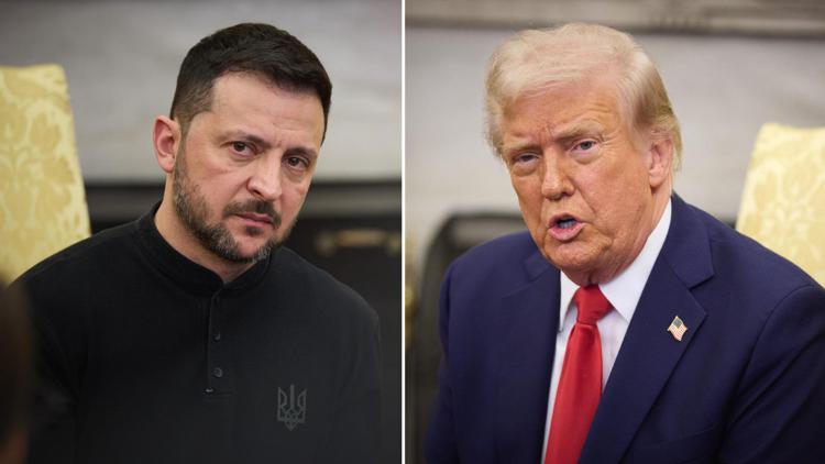 Volodymyr Zelensky e Donald Trump - Fotogramma /Ipa