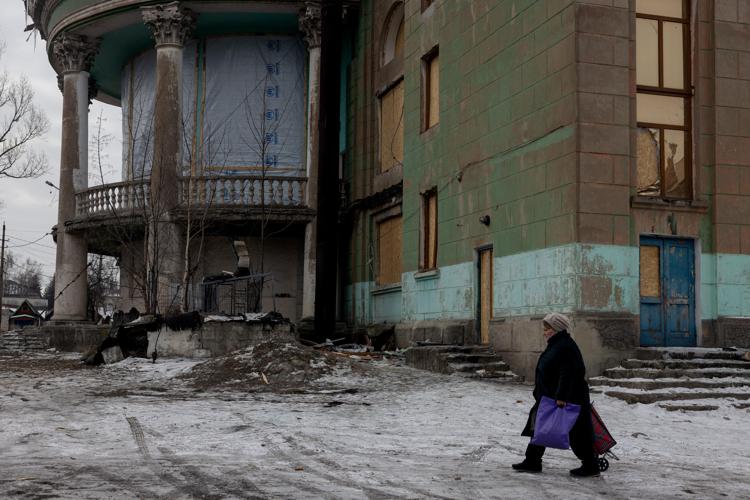 Macerie in Ucraina - (Afp)