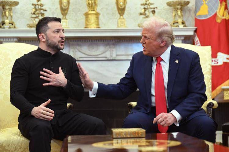 Zelensky e Trump