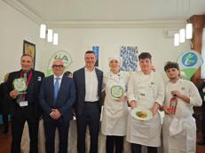 La premiazione della finale di Agrichef Festival