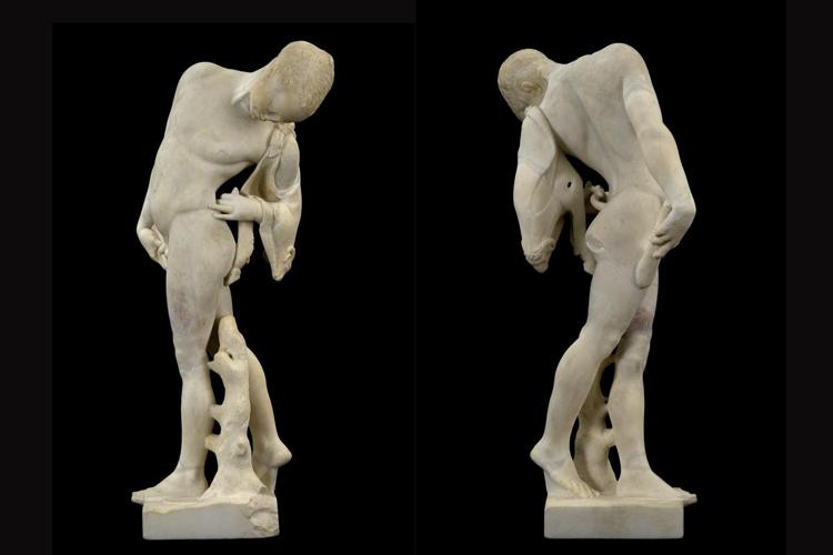 A Firenze restaurato il Satiro che si guarda la coda