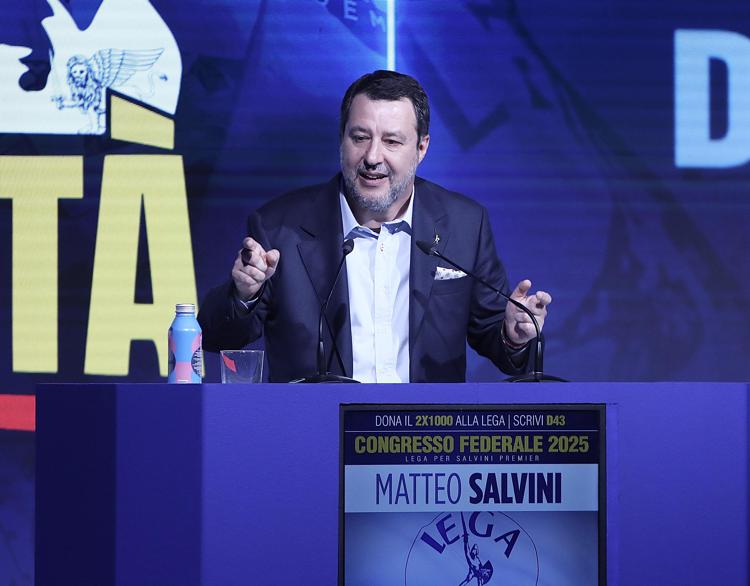 Matteo Salvini (Fotogramma/Ipa)