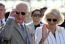Re Carlo e Camilla (Afp)