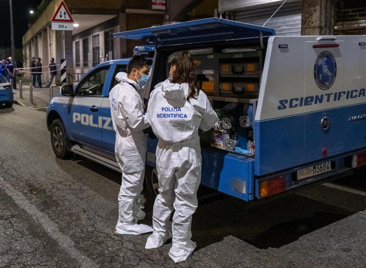 Il luogo dell'omicidio (Fotogramma/Ipa)