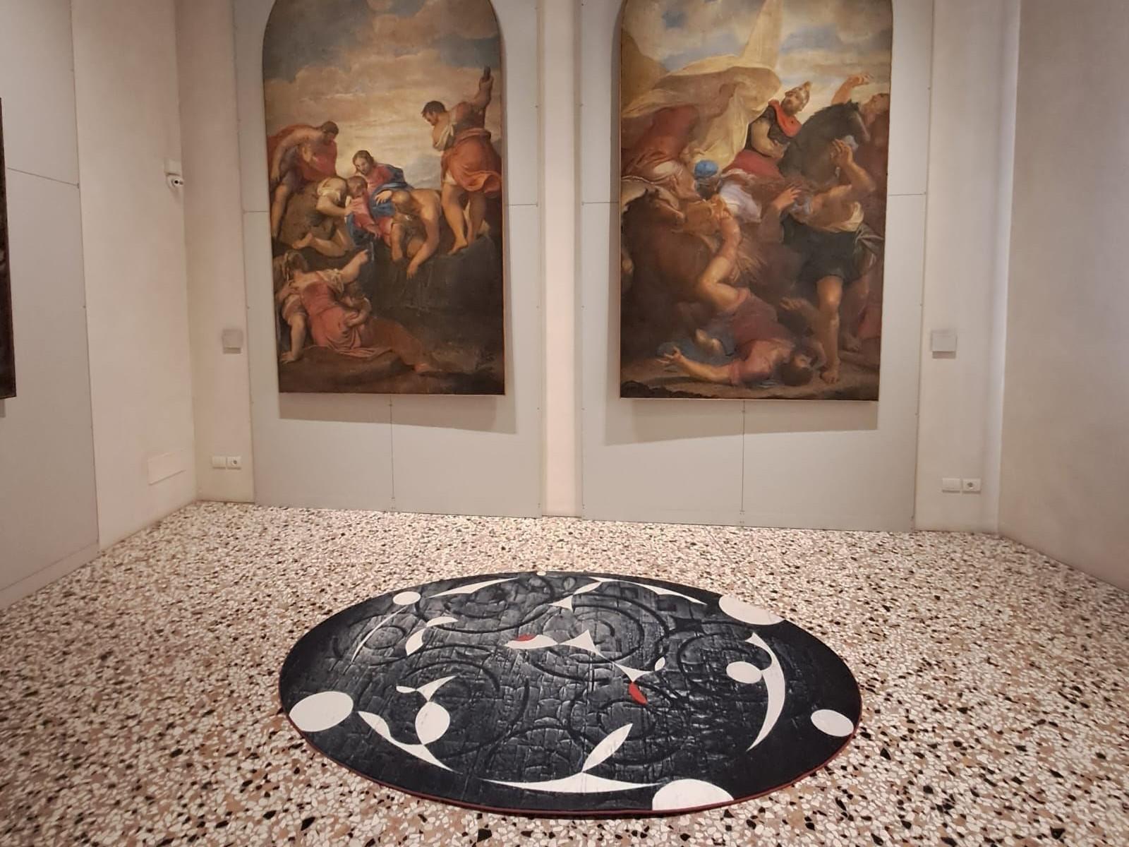 Roberto Floreani, tappeto al Museo Diocesano di Vicenza