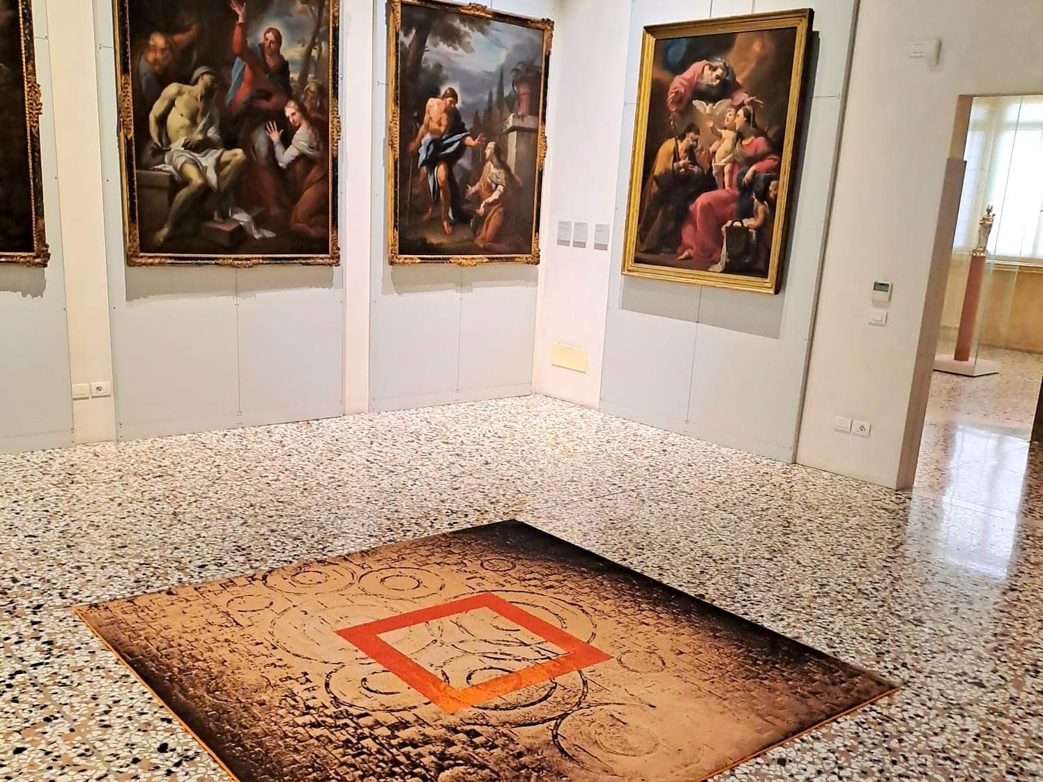 Roberto Floreani, tappeto al Museo Diocesano di Vicenza