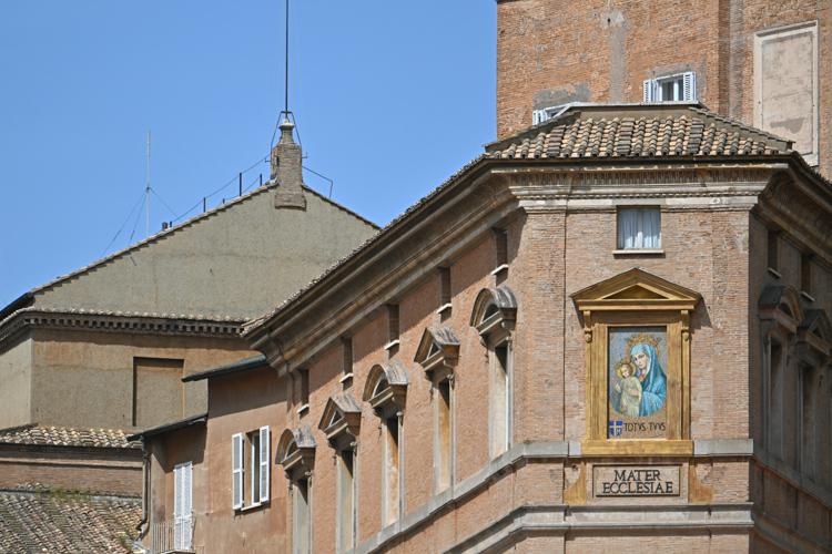 Esterno della Cappella Sistina - (Afp)