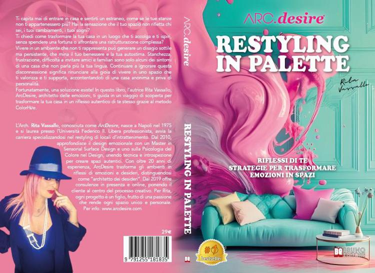 ArcDesire, pseudonimo di Rita Vassallo, Restyling In Palette - Riflessi Di Te: il Bestseller su come trasformare gli spazi domestici nella casa dei propri sogni