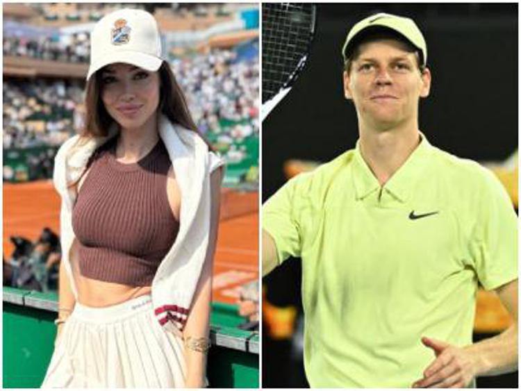 Lara Leito e Jannik Sinner - Instagram e Fotogramma