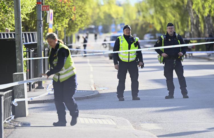 Sparatoria ad Uppsala - (Afp)