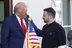 Trump e Zelensky - Fotogramma
