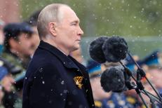 Putin alla parata del 9 maggio 2024