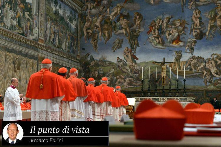 Nel riquadro Marco Follini - (Fotogramma/Ipa)
