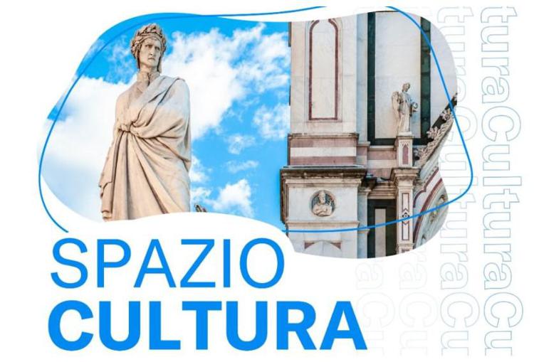 La locandina della manifestazione  Spazio Cultura